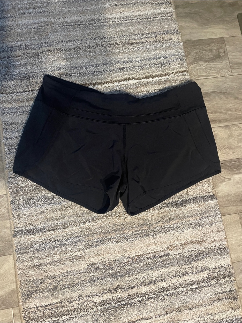 Lululemon Run Time Shorts 12 Black